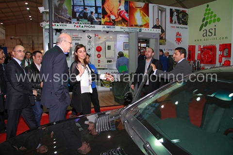 Lebanese Prime Minister visit to MSCA booth