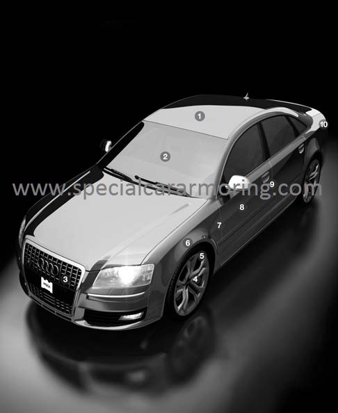 Car armoring car model special car armoring