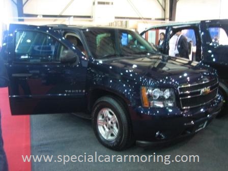 M.S.C.A Armored Chevy Tahoe SUV - Exterior