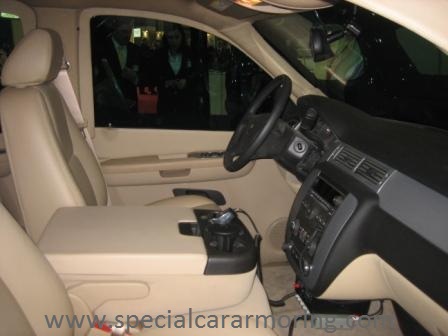 Bullet Proof Chevy Tahoe - Interior