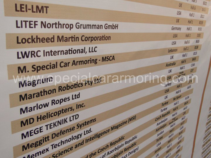 M.S.C.A Armored Chevy Tahoe - Back Leather Seats